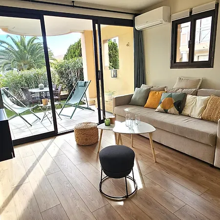 - Superbe 2 Pieces Avec Piscine - Proche Plages Et Centre Cannes